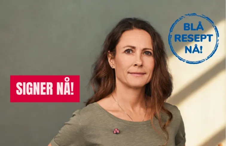 Hormonbehandling for overgangsplager p&aring; bl&aring; resept - opprop