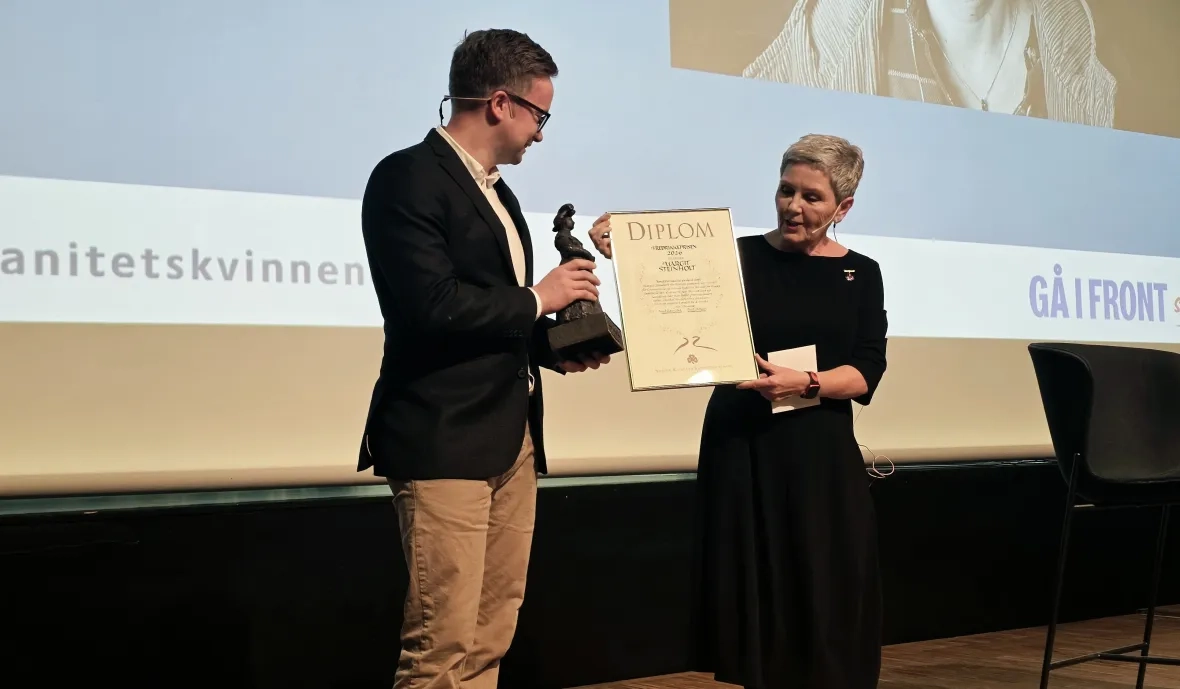 Org.leder i Sanitetskvinnene deler ut Fredrikkeprisen 2026