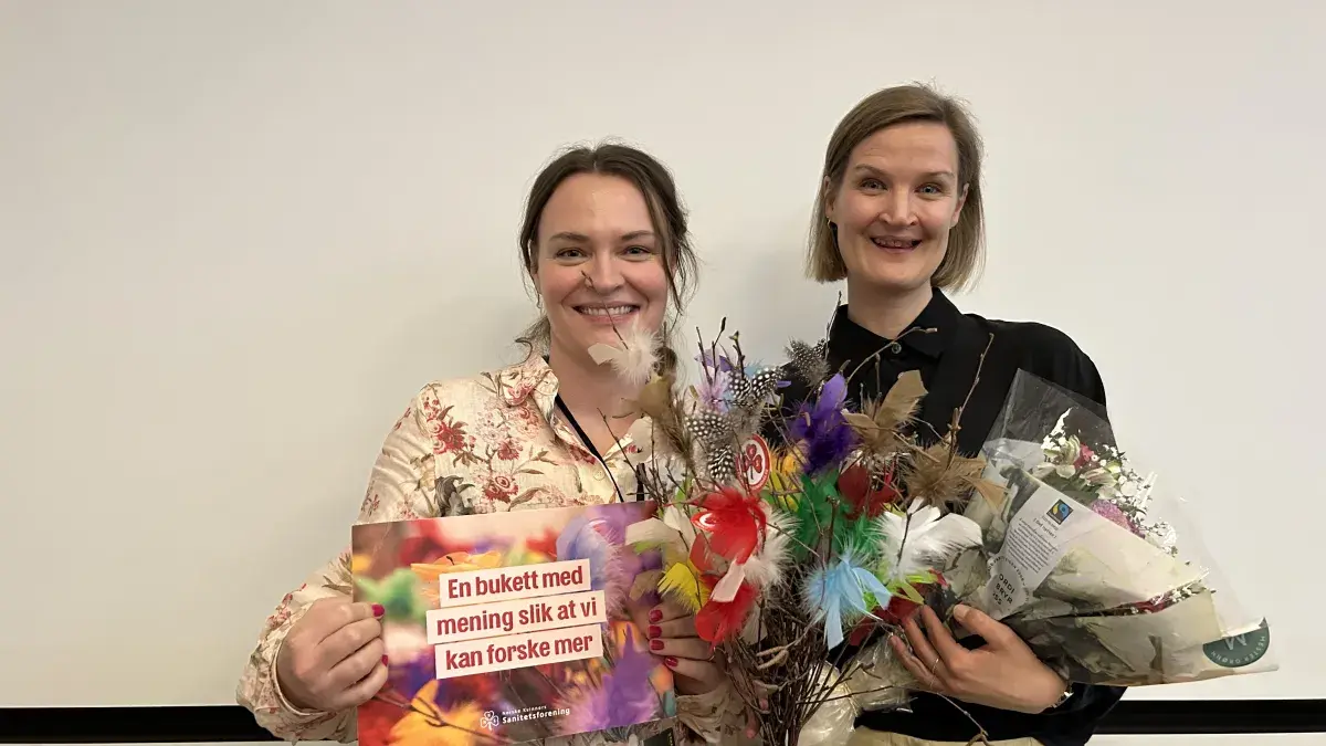 Forskningsansvarlig Ida Heiaas med forsker Erica Zahl