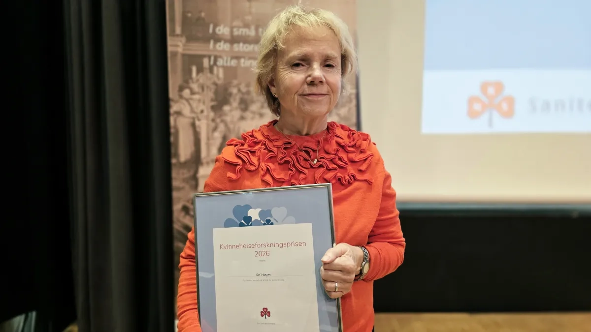 Vinneren av Kvinnehelseforskningspris 2026