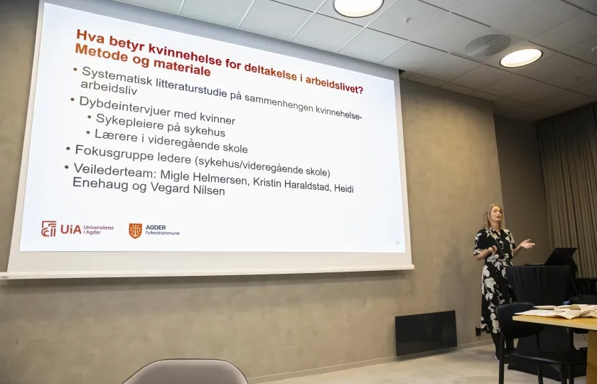 Forsker Marianne Gjellestad snakker om kvinnehelse p&aring; arbeidsplassen