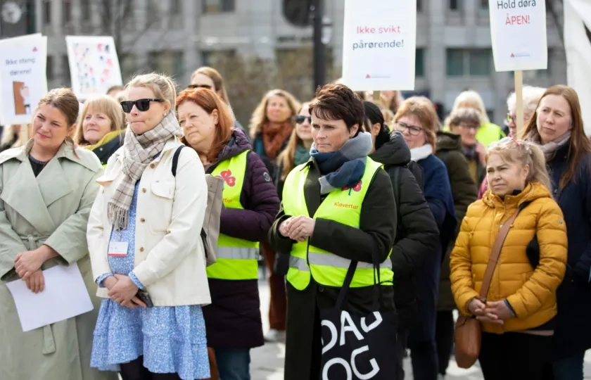 P&aring;r&oslash;rendearbeid til Sanitetskvinnene