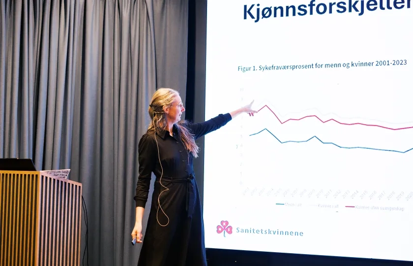 Liv B. Johansen, seniorr&aring;dgiver Kvinnehelse Sanitetskvinnene